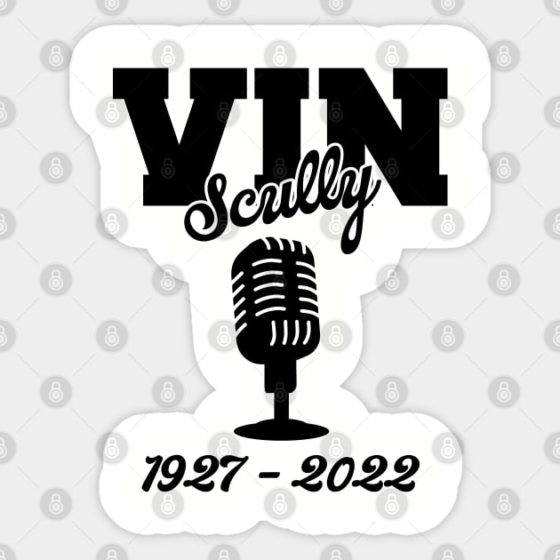 Vin Scully 1927 - 2022 Vol.2 Sticker by Chiko&Molly